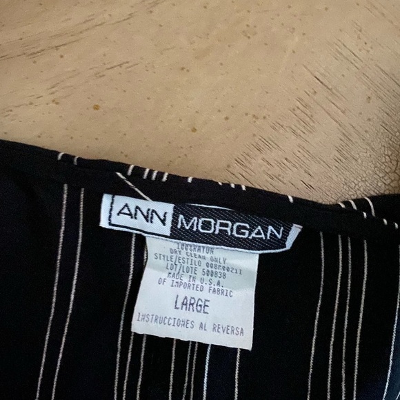 ANN Morgan Two Piece Skirt Set Size L Gently Used. - Picture 5 of 6